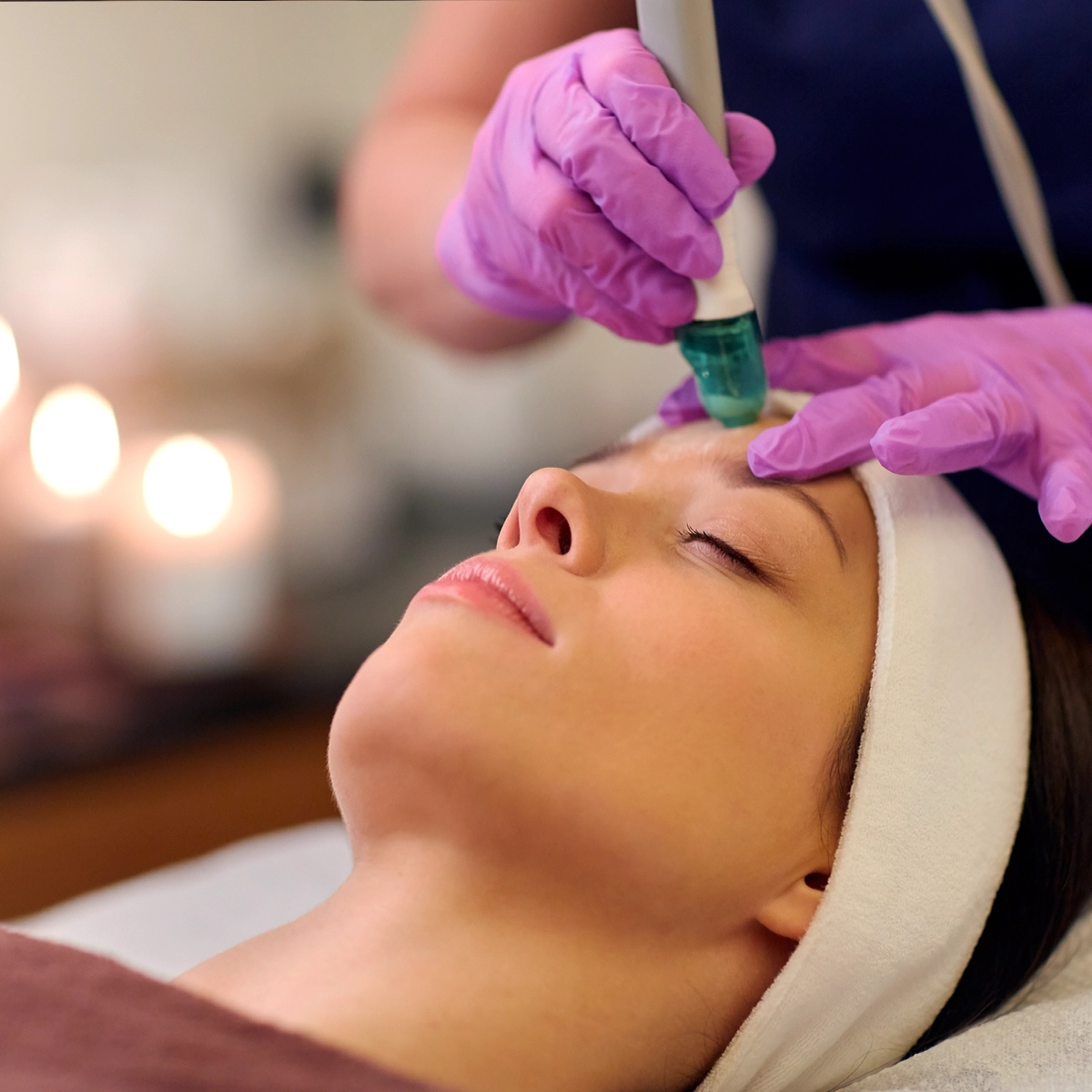 Hydrafacial extraction treatment in Qatar